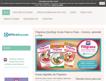 Tablet Screenshot of kitgrafico.com